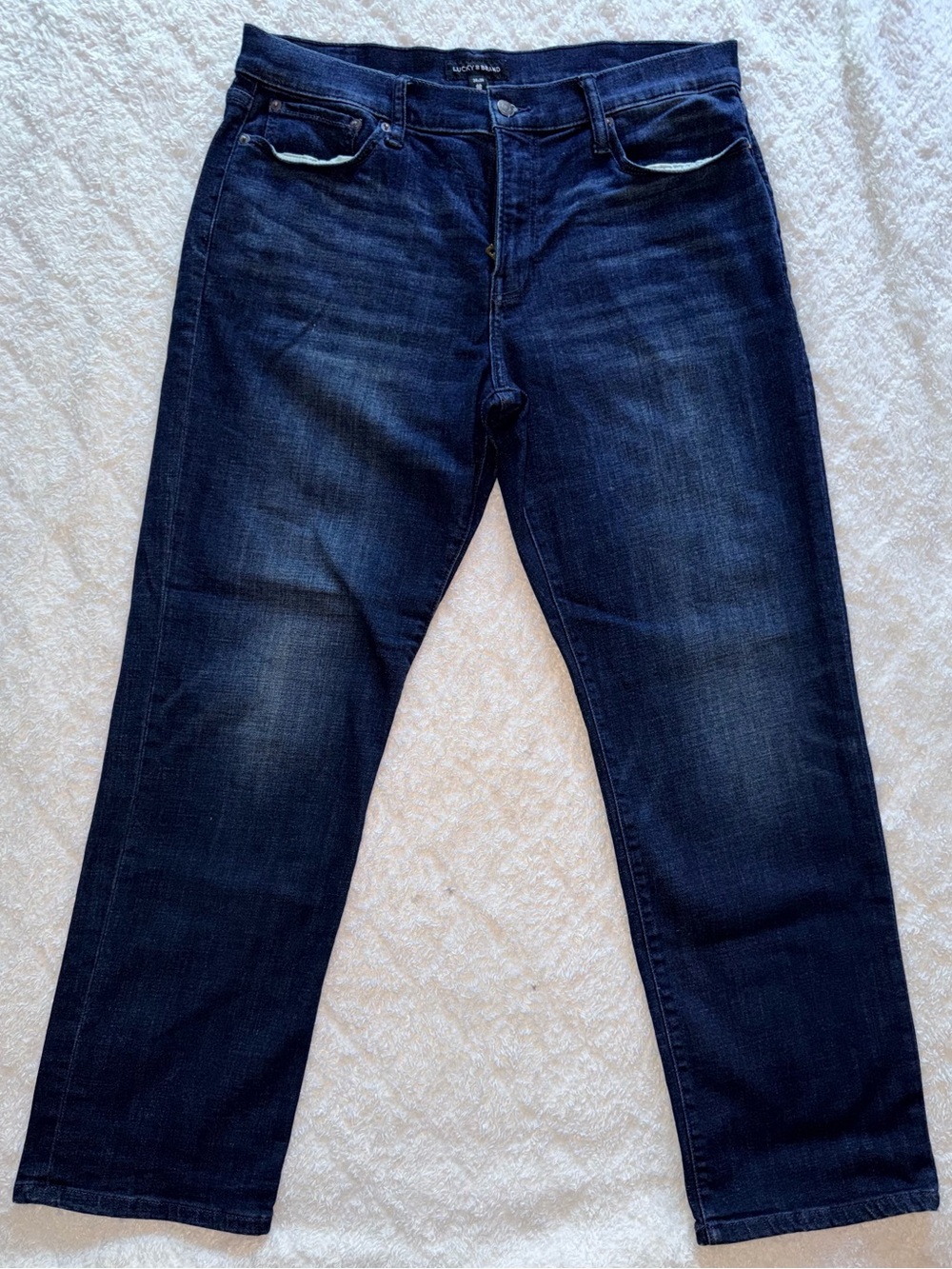 Lucky Brand Men's Dark Blue 363 Vintage Straight